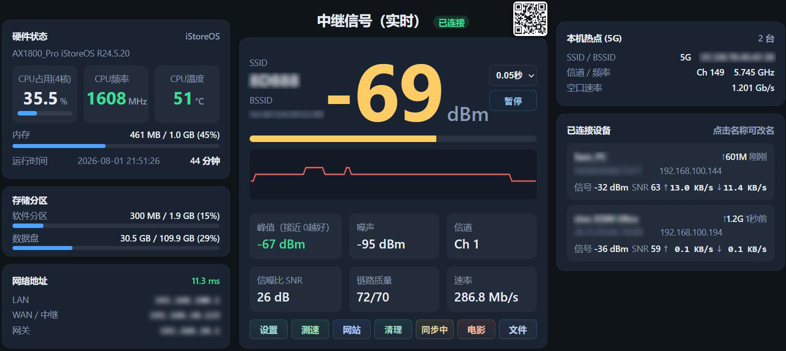 第三方路由器系统iStoreOS-R24体验